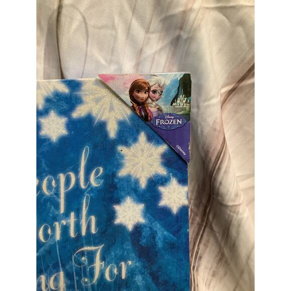 Frozen Christmas Snowman Olaf Canvas - Picture 2 of 3